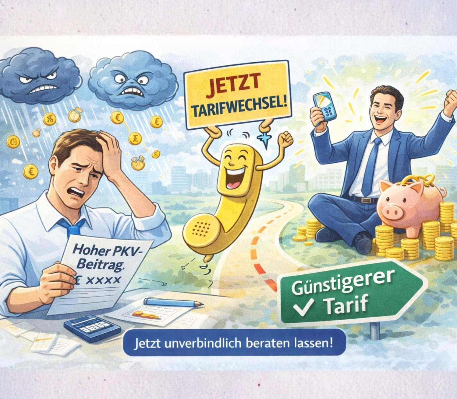 Ihr Tarifwechselrecht einfach erklärt