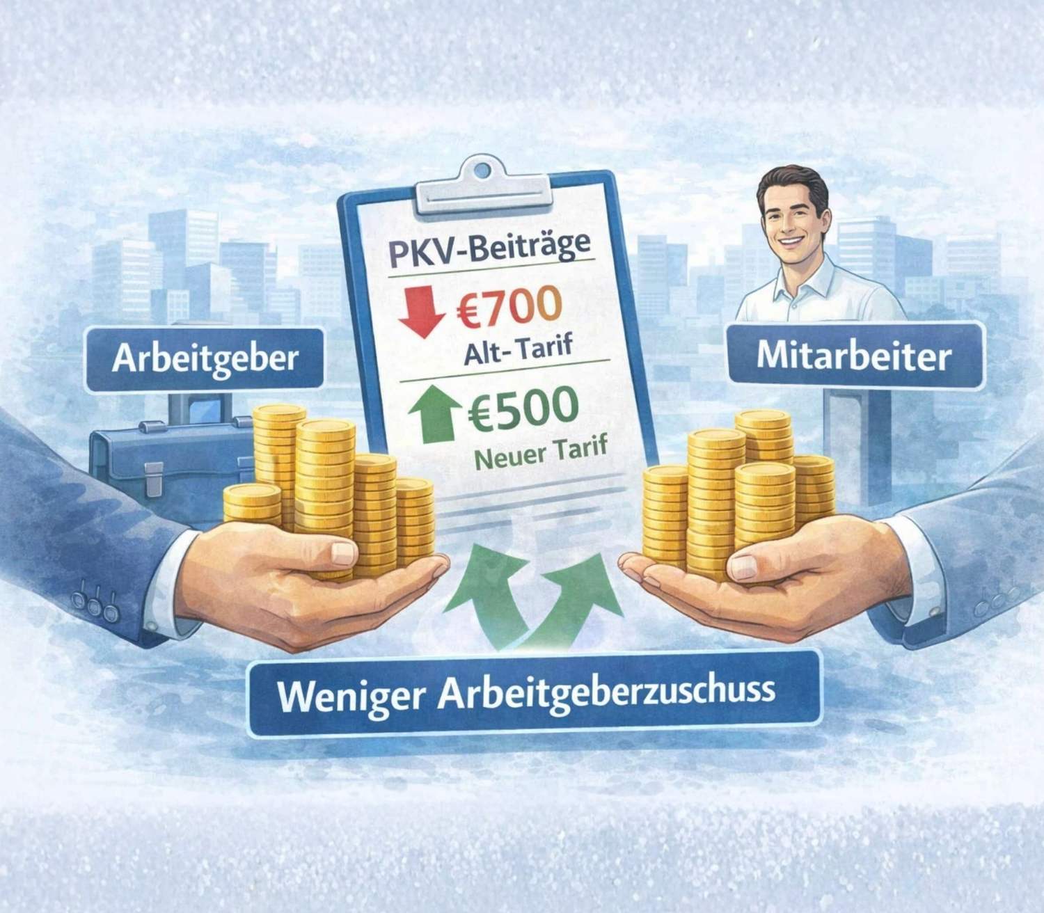 ARBEITGEBER-INFO - So nutzen Sie den Kostenhebel im Unternehmen