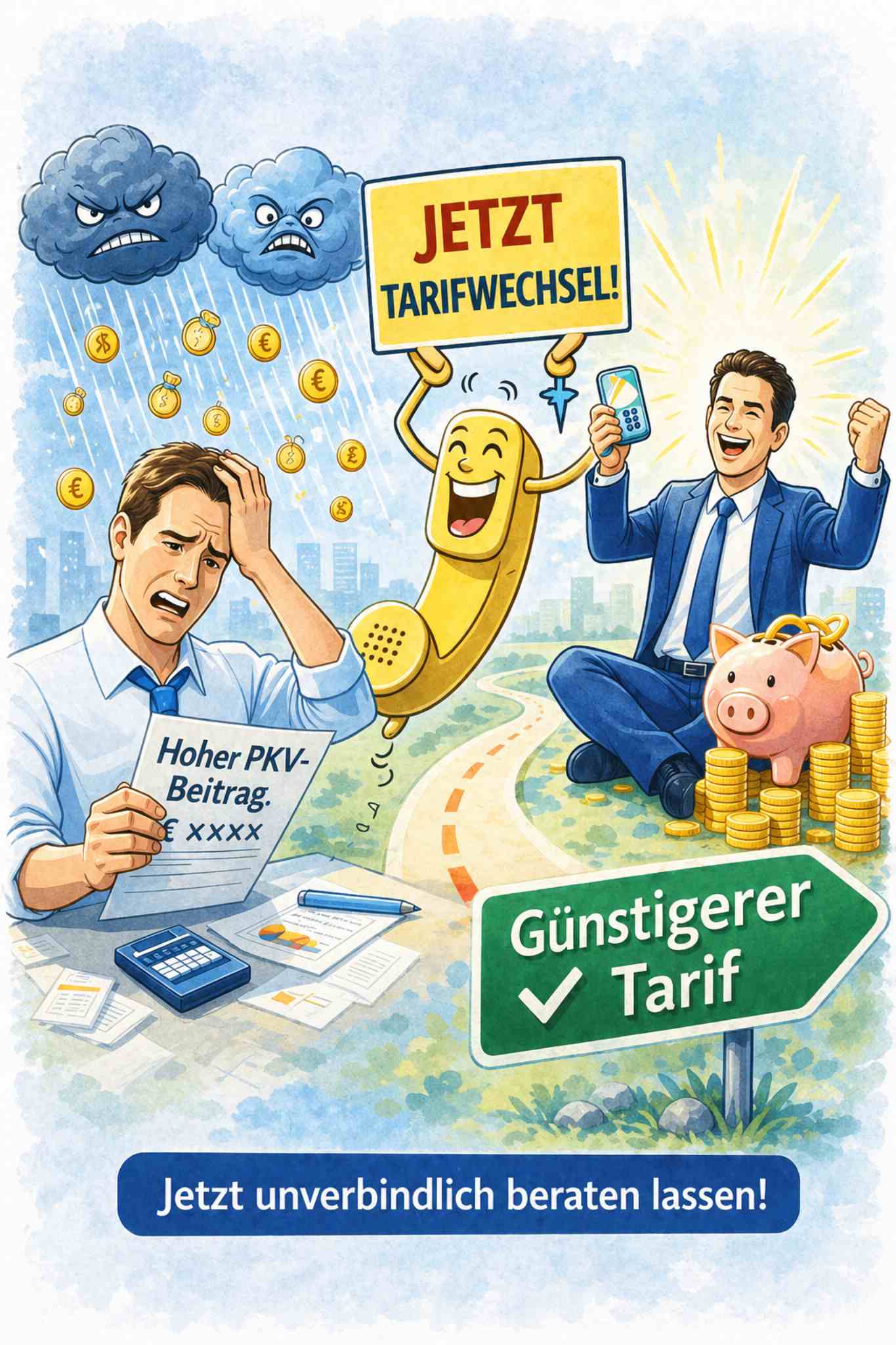 Ihr Tarifwechselrecht einfach erklärt