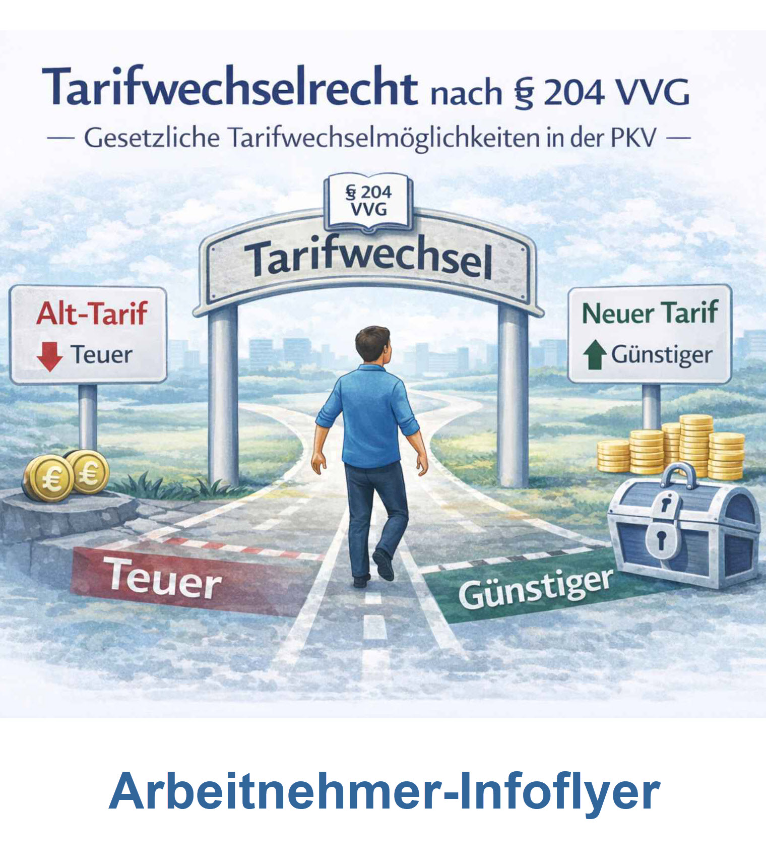 Arbeitnehmer-Flyer